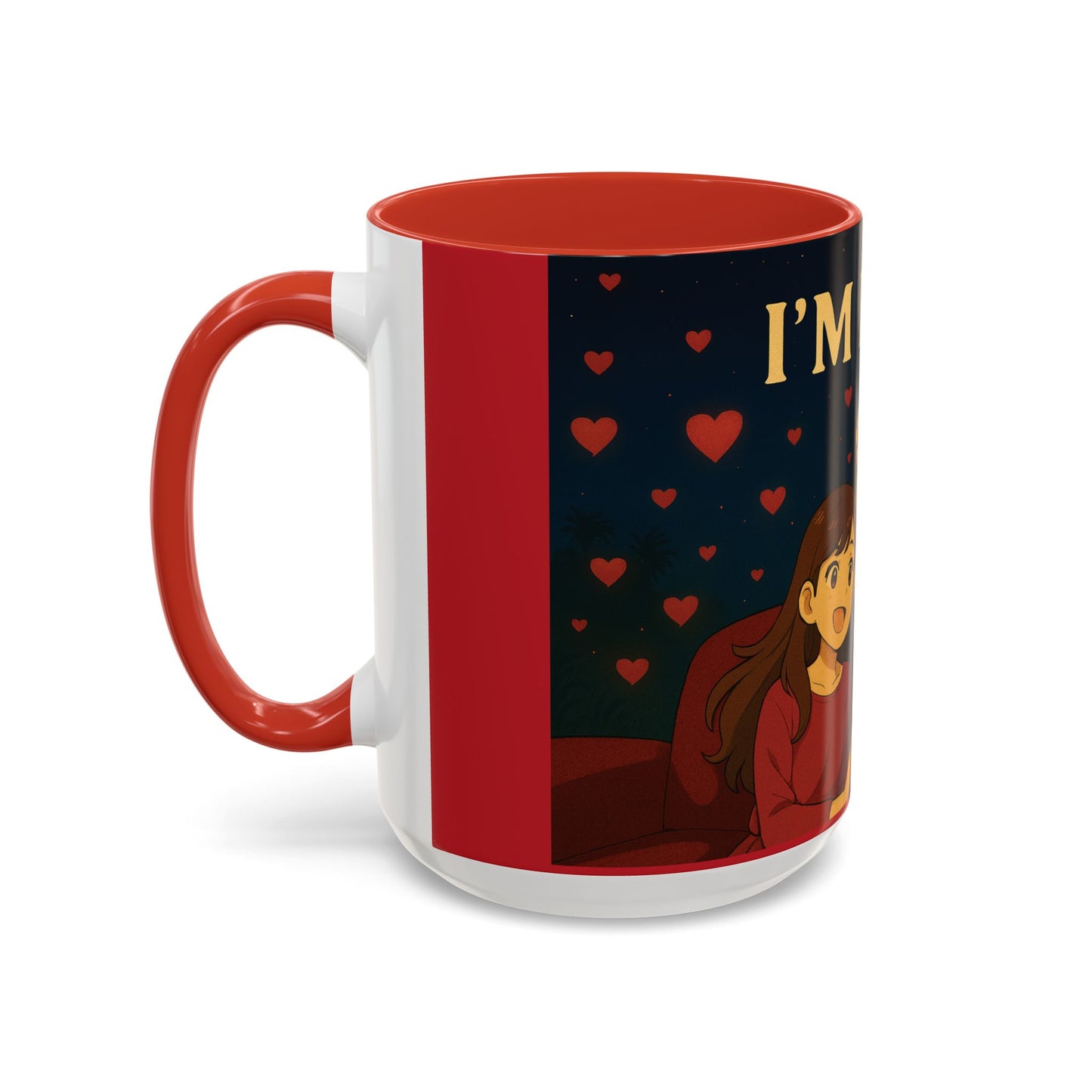 I’m Hers Coffee Mug — Cute Couples Accent Mug (11/15oz)