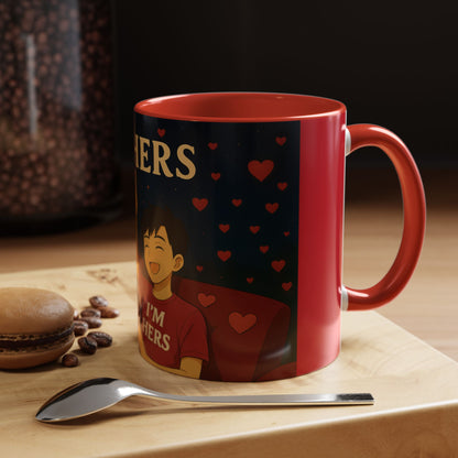 I’m Hers Coffee Mug — Cute Couples Accent Mug (11/15oz)