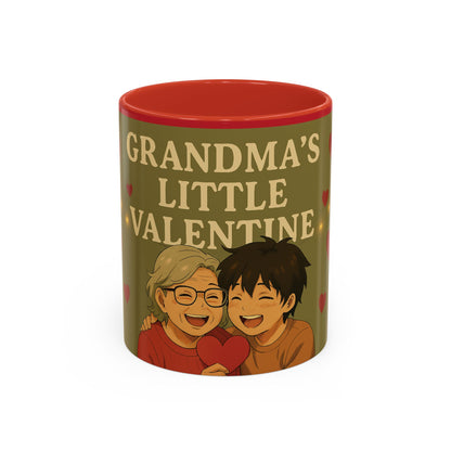 Grandma's Little Valentine Coffee Mug (Accent 11/15oz)