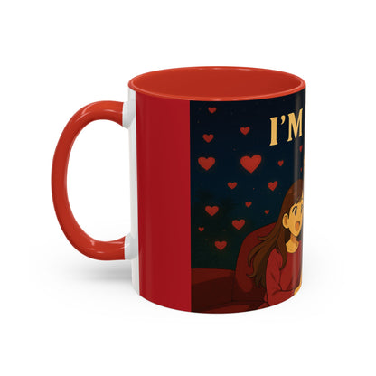 I’m Hers Coffee Mug — Cute Couples Accent Mug (11/15oz)