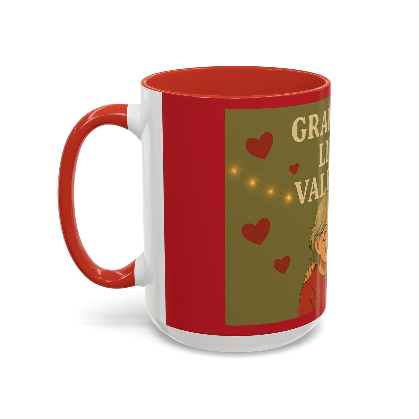 Grandma's Little Valentine Coffee Mug (Accent 11/15oz)